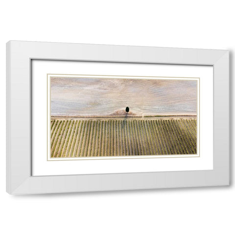 Il Re E Il Suo Esercito White Modern Wood Framed Art Print with Double Matting by Lavezzo, Luca