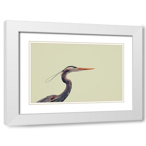 Untitled White Modern Wood Framed Art Print with Double Matting by Viola, Vincenzo