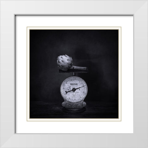 Back To The Past . Serie. White Modern Wood Framed Art Print with Double Matting by Dingemans, Saskia