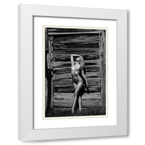 Sylph, Melbourne 2017 White Modern Wood Framed Art Print with Double Matting by Fritz, Ray