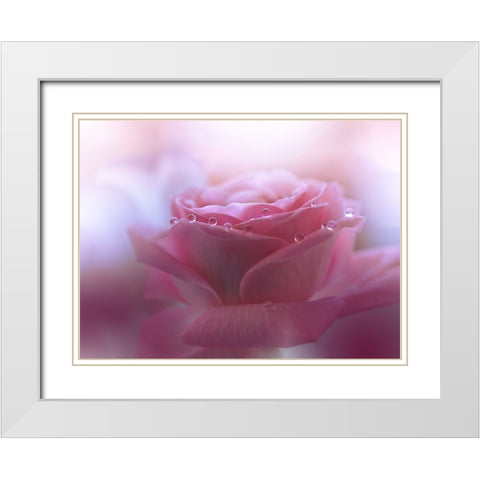 Will We Be Enough.. White Modern Wood Framed Art Print with Double Matting by Nan, Juliana