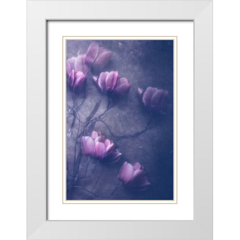 I Will Be White Modern Wood Framed Art Print with Double Matting by Lagaa, Kahar