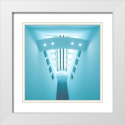 Inside the MMK White Modern Wood Framed Art Print with Double Matting by Cabguy, Kilian