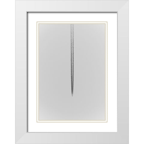 Trails. White Modern Wood Framed Art Print with Double Matting by Gogami Farina, Alessandro