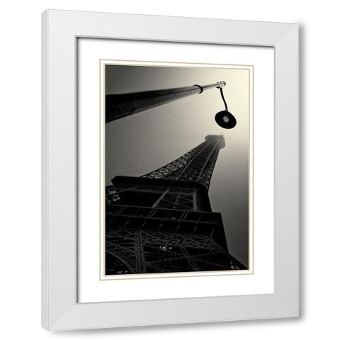 Adversaries White Modern Wood Framed Art Print with Double Matting by Kravanja, Jure