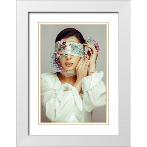 my passion White Modern Wood Framed Art Print with Double Matting by Amar, Yoni