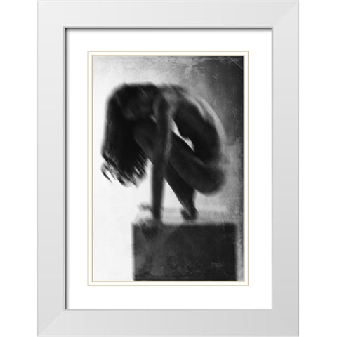 Model 0 White Modern Wood Framed Art Print with Double Matting by Franchini, Roberto