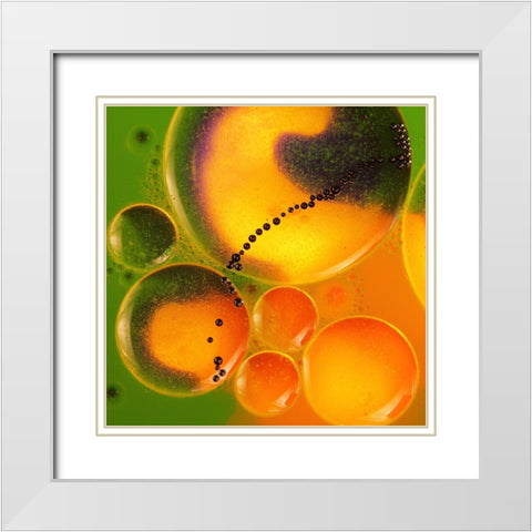 Spring dream White Modern Wood Framed Art Print with Double Matting by Bosogea-Tudor, Ileana