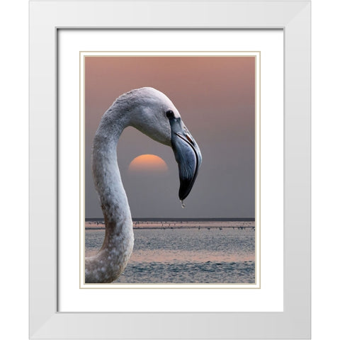 This Is My World White Modern Wood Framed Art Print with Double Matting by Guillemot, Mathilde