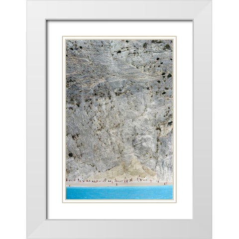 The Nature White Modern Wood Framed Art Print with Double Matting by Berova, Ivelina