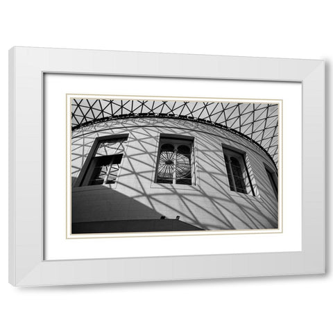 In The Gallery White Modern Wood Framed Art Print with Double Matting by Uhrin, Milan