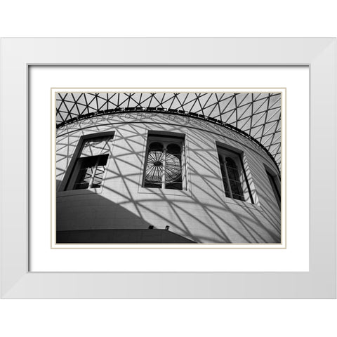 In The Gallery White Modern Wood Framed Art Print with Double Matting by Uhrin, Milan