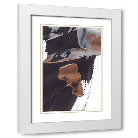 Beautiful Mistake White Modern Wood Framed Art Print with Double Matting by Sawall, Anastasia