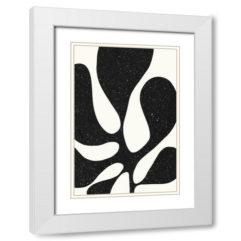 Crazy Plant No 2 White Modern Wood Framed Art Print with Double Matting by Sawall, Anastasia
