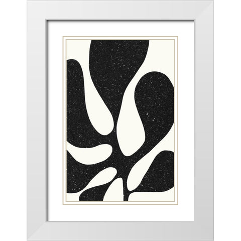 Crazy Plant No 2 White Modern Wood Framed Art Print with Double Matting by Sawall, Anastasia