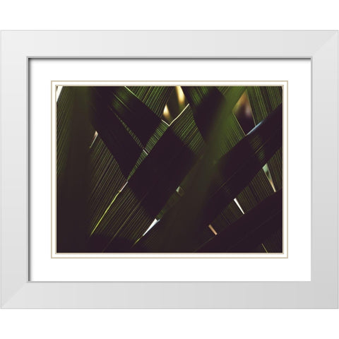 Untitled White Modern Wood Framed Art Print with Double Matting by Mossholder, Tim