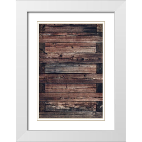 Wood Wall White Modern Wood Framed Art Print with Double Matting by Mossholder, Tim