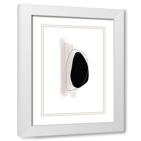 Forever Connected White Modern Wood Framed Art Print with Double Matting by Sawall, Anastasia
