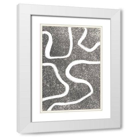 Too many Options White Modern Wood Framed Art Print with Double Matting by Sawall, Anastasia