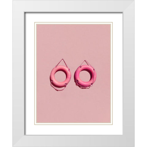 You jump I jump White Modern Wood Framed Art Print with Double Matting by Cederberg, Marcus