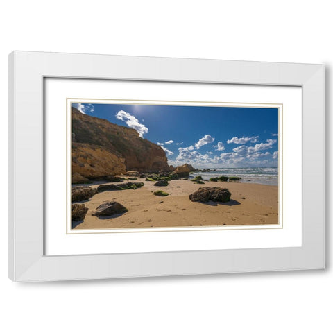 After The Storm White Modern Wood Framed Art Print with Double Matting by Gelman, Alan