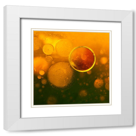 Just White Modern Wood Framed Art Print with Double Matting by Bosogea-Tudor, Ileana