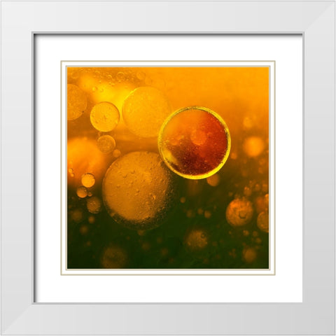 Just White Modern Wood Framed Art Print with Double Matting by Bosogea-Tudor, Ileana
