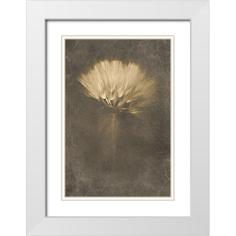 Mysterious Days White Modern Wood Framed Art Print with Double Matting by Kiral, Cicek