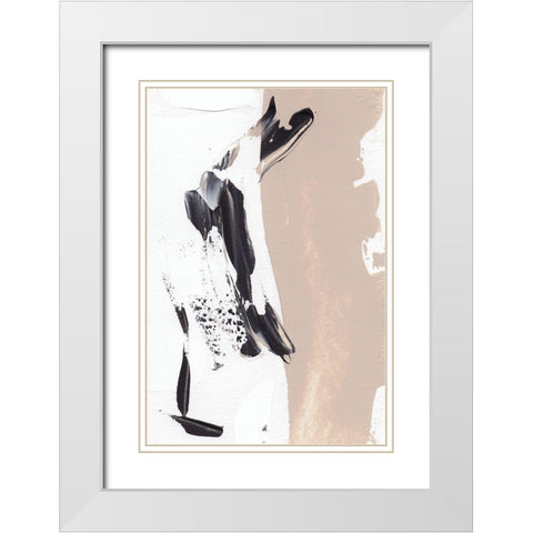 On the Move White Modern Wood Framed Art Print with Double Matting by Sawall, Anastasia