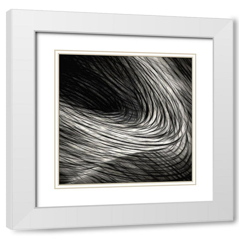 Dark madness White Modern Wood Framed Art Print with Double Matting by Claes, Gilbert