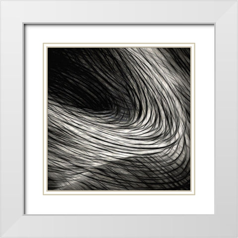 Dark madness White Modern Wood Framed Art Print with Double Matting by Claes, Gilbert