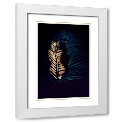 Dark Summer White Modern Wood Framed Art Print with Double Matting by Bolgov (Axe), Ruslan