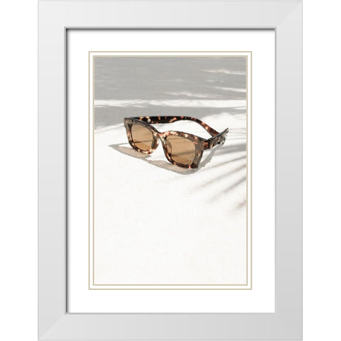 Pool_005 White Modern Wood Framed Art Print with Double Matting by 1x Studio III