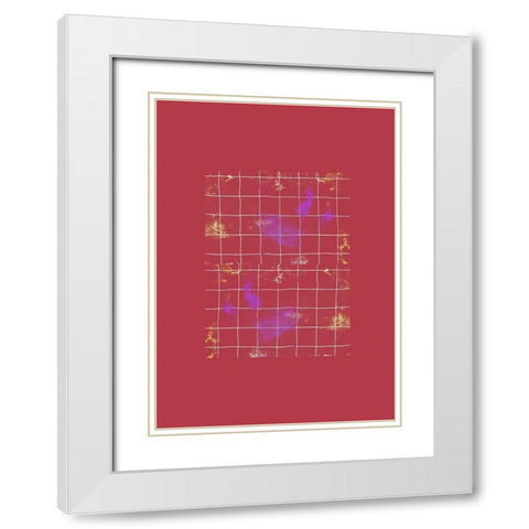 Real White Modern Wood Framed Art Print with Double Matting by Woelders, Tania Sloth