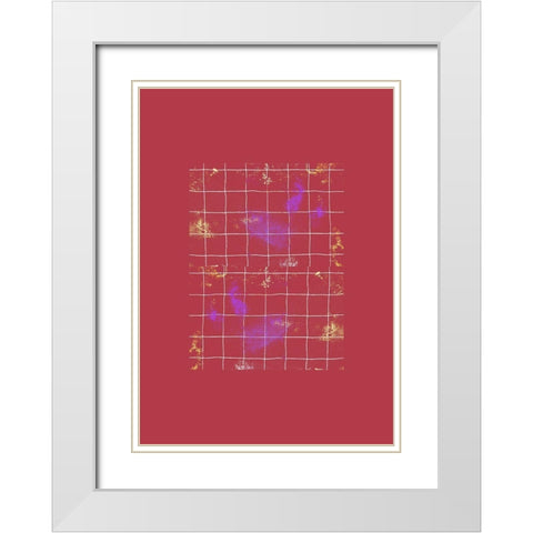 Real White Modern Wood Framed Art Print with Double Matting by Woelders, Tania Sloth