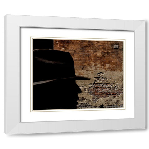 36 White Modern Wood Framed Art Print with Double Matting by Domenichi, Luca