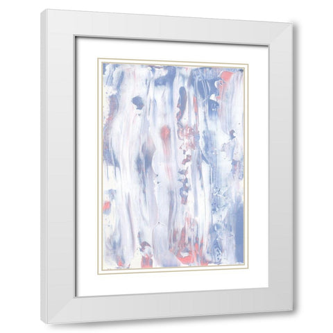 Easy to Love White Modern Wood Framed Art Print with Double Matting by Sawall, Anastasia
