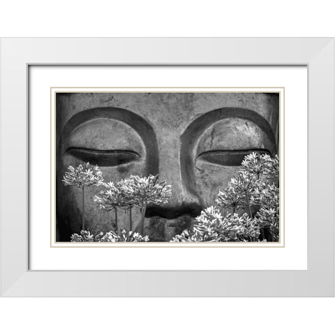 What a scent! White Modern Wood Framed Art Print with Double Matting by Silva, Miguel
