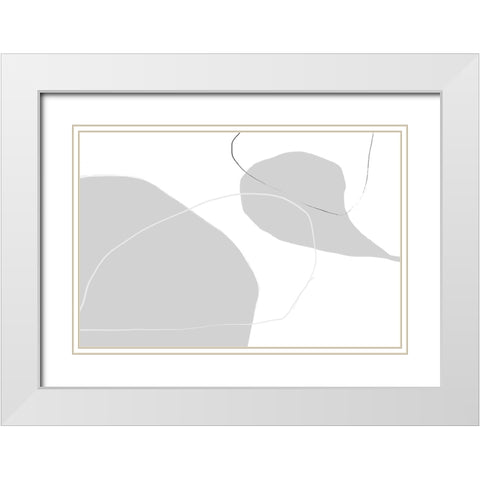 Reason Why White Modern Wood Framed Art Print with Double Matting by Uplusmestudio