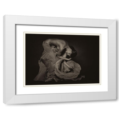Inchino White Modern Wood Framed Art Print with Double Matting by Photography Expressive