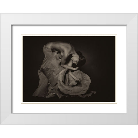 Inchino White Modern Wood Framed Art Print with Double Matting by Photography Expressive
