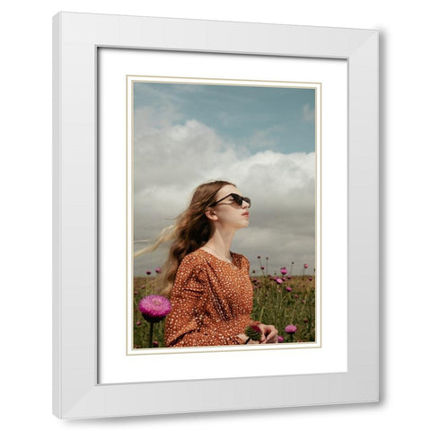 Dorothy White Modern Wood Framed Art Print with Double Matting by Stoica, Andra
