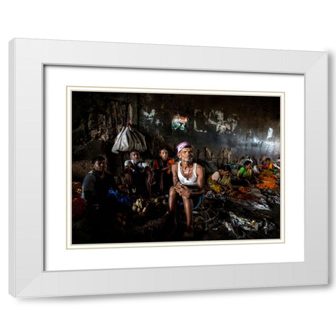 Interludes II - A Photo Collection White Modern Wood Framed Art Print with Double Matting by Steverson, Michael
