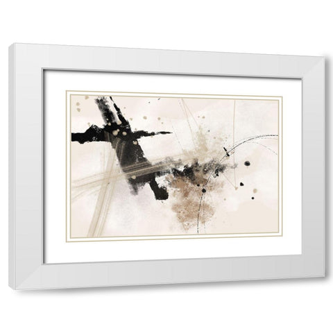 Wild White Modern Wood Framed Art Print with Double Matting by 1x Studio II