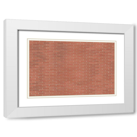 Texture 11 White Modern Wood Framed Art Print with Double Matting by 1x Studio III