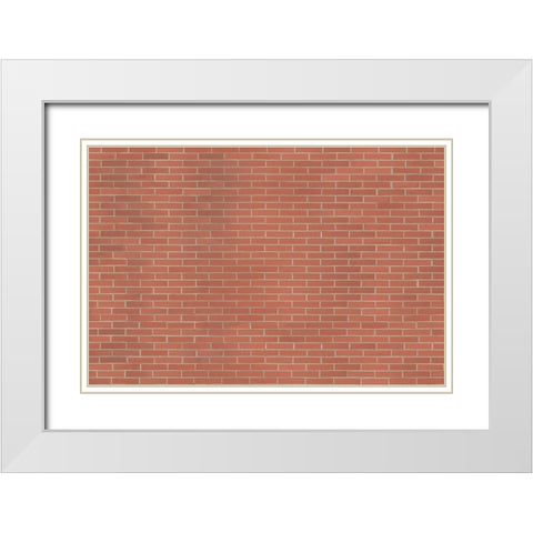 Texture 11 White Modern Wood Framed Art Print with Double Matting by 1x Studio III