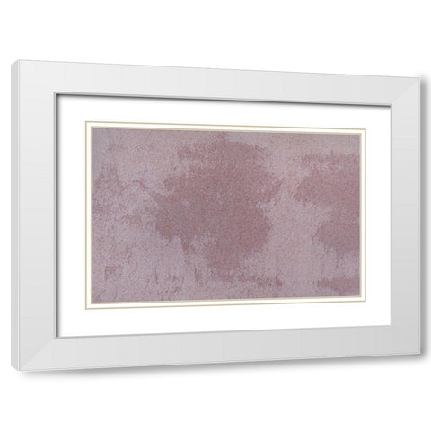 Texture 19 White Modern Wood Framed Art Print with Double Matting by 1x Studio III