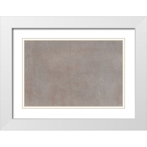 Texture 22 White Modern Wood Framed Art Print with Double Matting by 1x Studio III