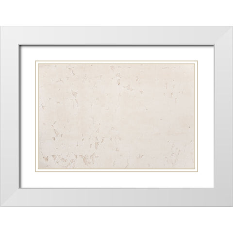 Texture 30 White Modern Wood Framed Art Print with Double Matting by 1x Studio III