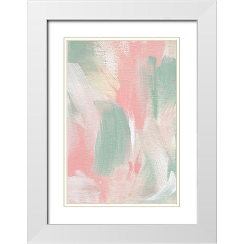 Sweet Escape No 2 White Modern Wood Framed Art Print with Double Matting by Uplusmestudio